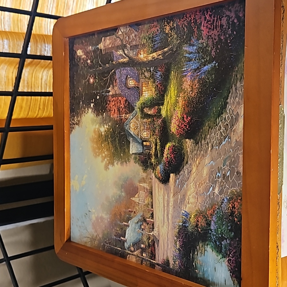 Thomas Kinkade Lamplight Baskets - Picture 3 of 9